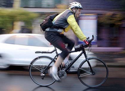 Safe cyclist